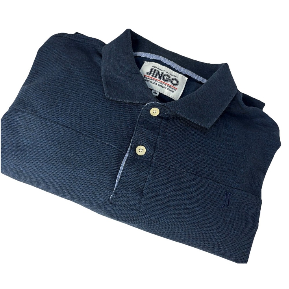 Jinco Polo Shirt Men's Sz XL Blue